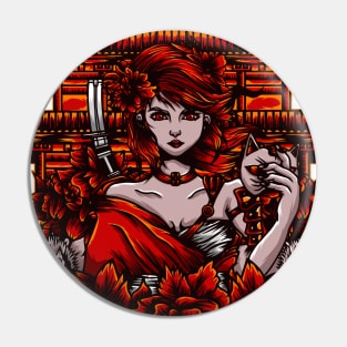 Geisha Pin