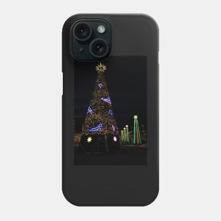 Christmas tree lights Phone Case