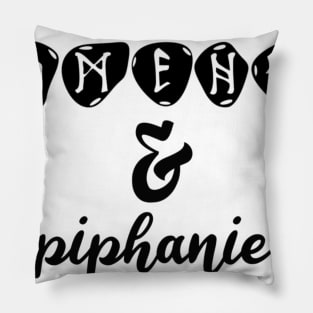 Omens and Epiphanies Podcast Pillow