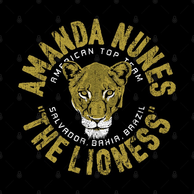 Amanda The Lioness Nunes by huckblade