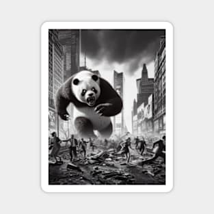 "Pandadoom": Chaos Strikes the City Magnet