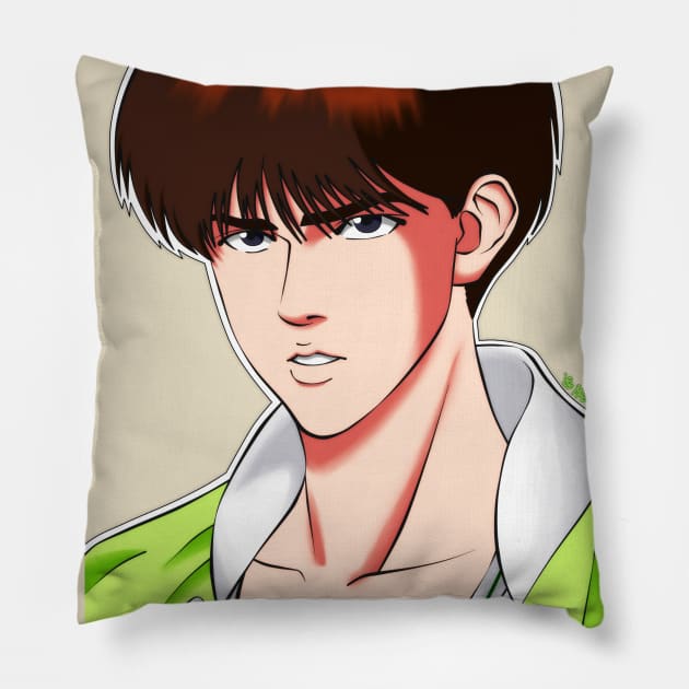 Kenji Fujima Pillow by MaJoShoujo