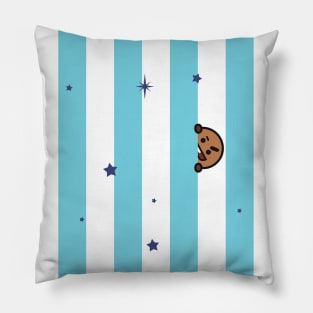 BT21 Shooky Striped Pajamas Pattern Pillow