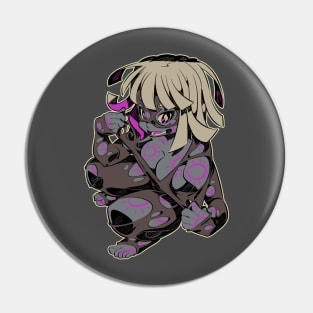 Shadow girl Pin