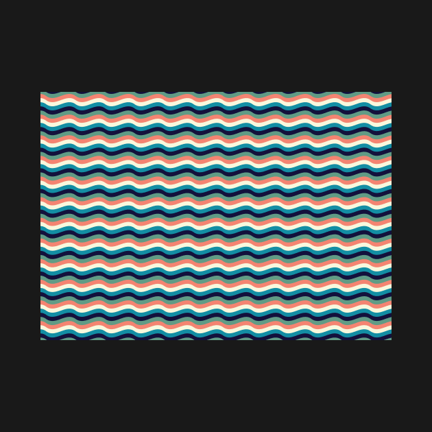 Retro wave pattern by Pacesyte