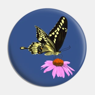 Giant Swallowtail Butterfly Pin