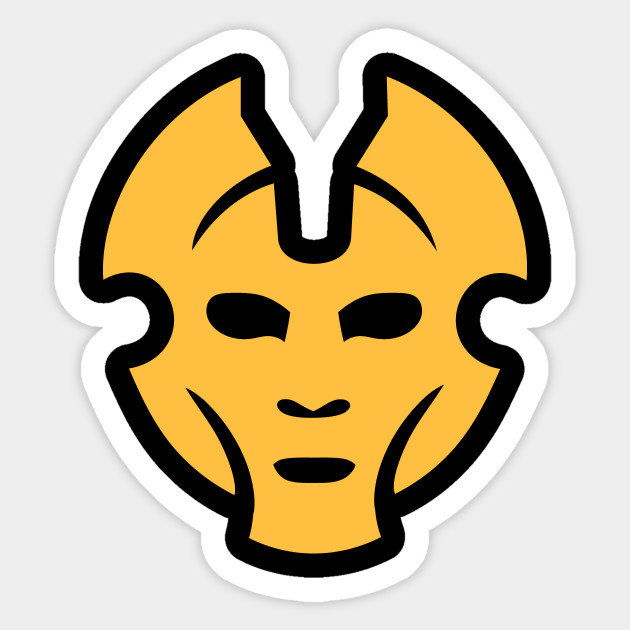 Theros Beyond Death Mask Mtg Logo Magic The Gathering Sticker Teepublic Uk