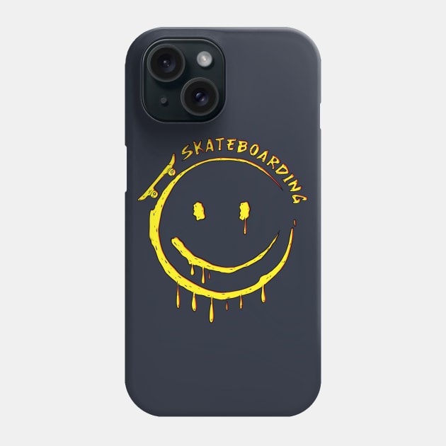 Skateboarding Phone Case by vanpaul54