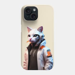 Cyberpunk Cat Phone Case