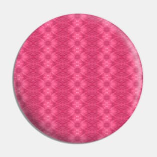 Bright Pink Floral Pattern Pin