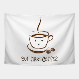 but first coffee Tapestry