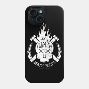 Flaming Death Bolts Phone Case