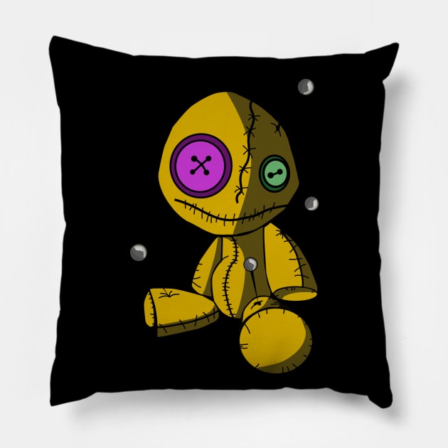 Voodoo doll Pillow by Kjbargainshop07