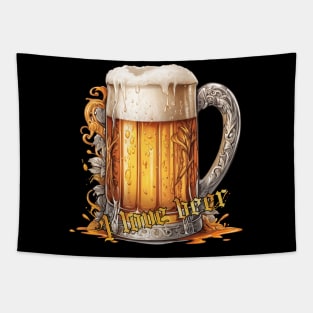 Mug Beers - I love beer Tapestry