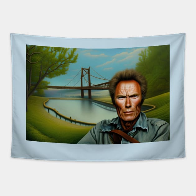 Bridges of Whatever County Tapestry by PaigeCompositor