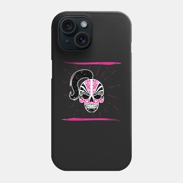 Bold Skull Design for Her Phone Case by Bizb