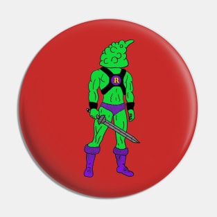 Prince Algor Green Large Art Pin