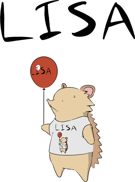 Lisa T-Shirt Kids T-Shirt by naturalhabitatshorts