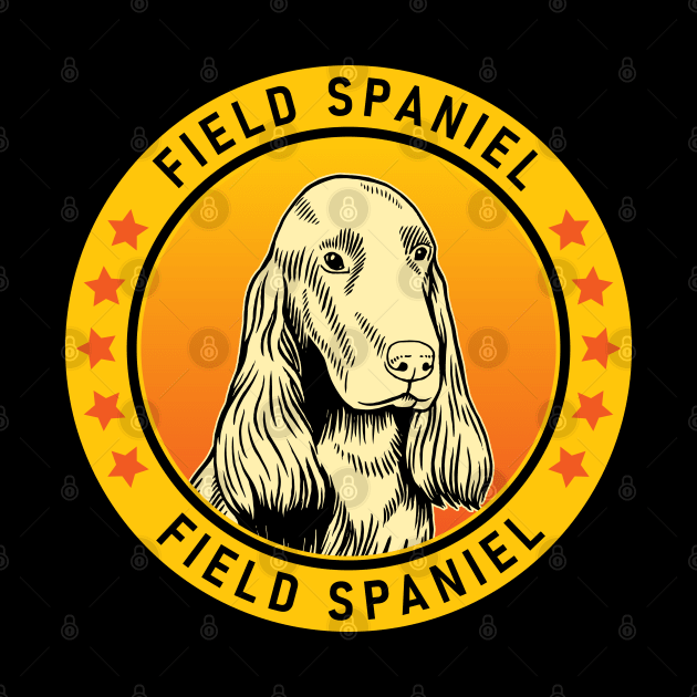 Field Spaniel Dog Portrait by millersye