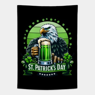 Irish Eagle Pride with beer Tapestry