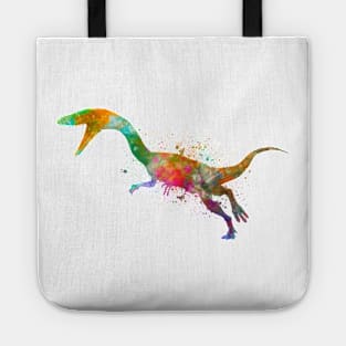 coelophysis in watercolor Tote