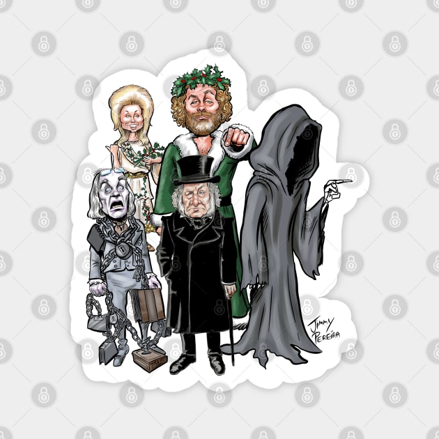 A Christmas Carol Magnet by Jimmy’s Cartoons