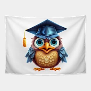 Blue Owl Graduation Tapestry