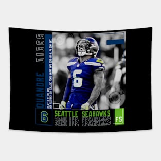 Quandre Diggs Paper Poster Tapestry