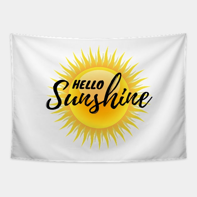 Hello Sunshine! Tapestry by mikepod