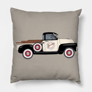 oldskool Truck Pillow