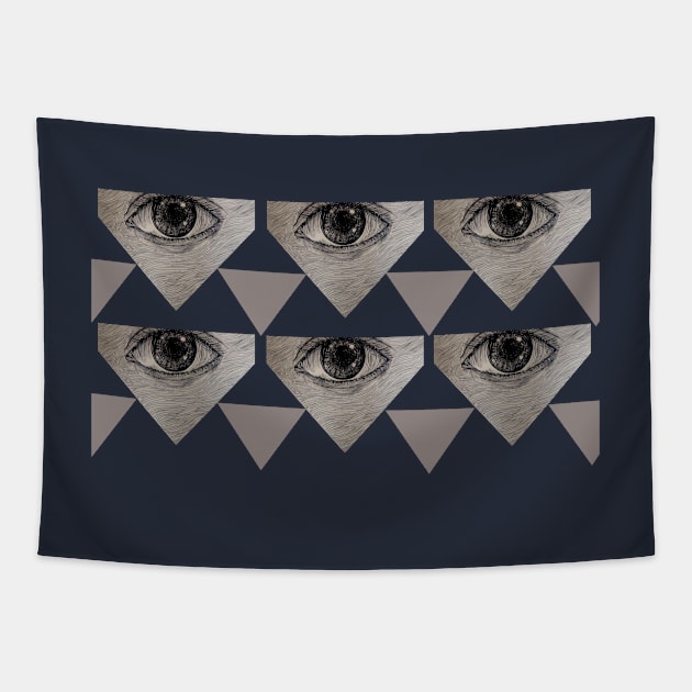 I've got my eyes on you Tapestry by Mohita--Garg