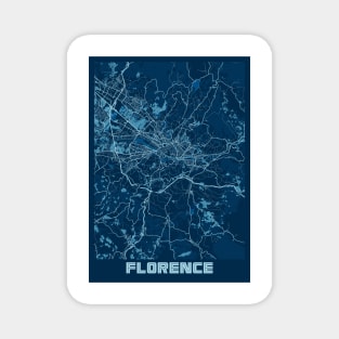 Florence - Italy Peace City Map Magnet