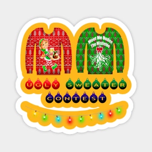 Christmas Ugly Sweater Contest Magnet