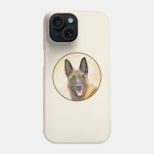 Belgian Malinois Painting - Cute Original Dog Art Phone Case