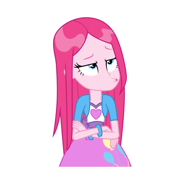 Pinkamena EQG by CloudyGlow