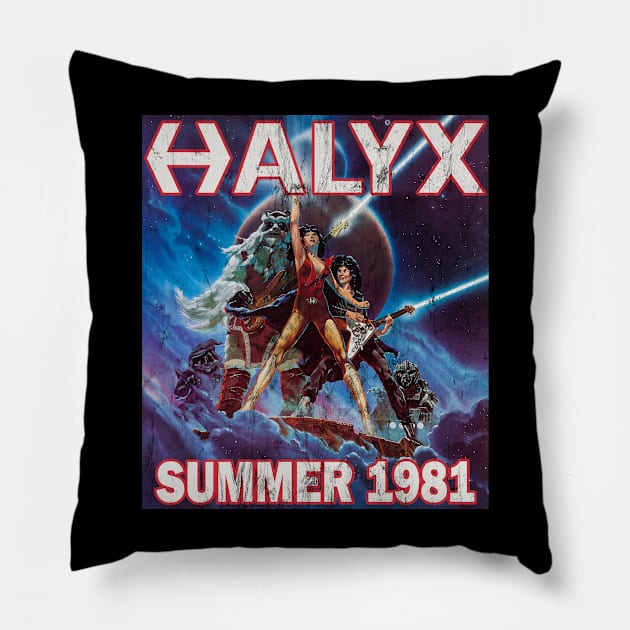 HALYX SUMMER 1981 Vintage Pillow by FandomTrading