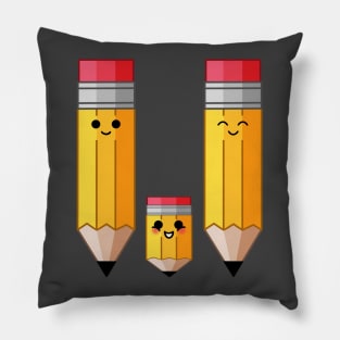 Cute Pencil Family Pillow