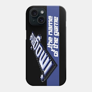 Imagine: The Name of the Game Retro Games Logo Pixellated Phone Case