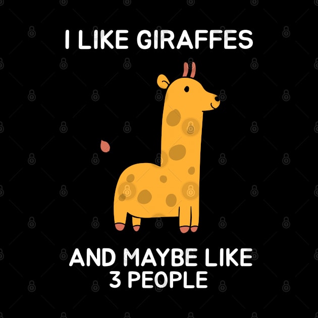 I like giraffes and maybe like 3 people by Screamingcat