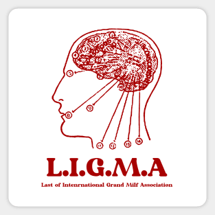 live laugh Ligma balls Sticker for Sale by SelloutCentral