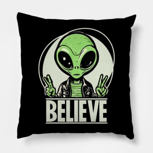 I still want to Believe, UFO Alien disclosure Pillow