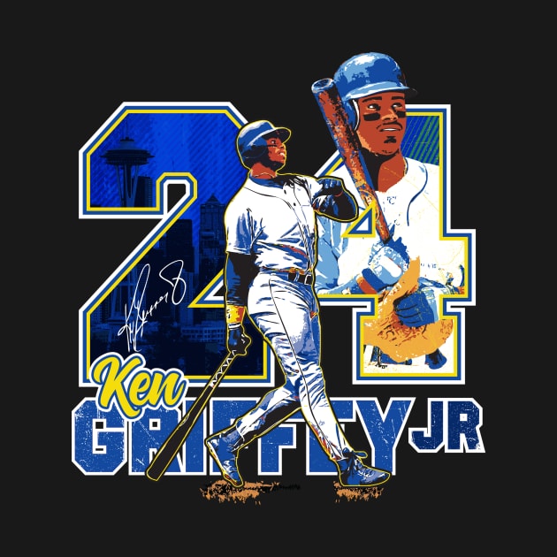 Ken Griffey Jr. Tee T-shirt by goderslim