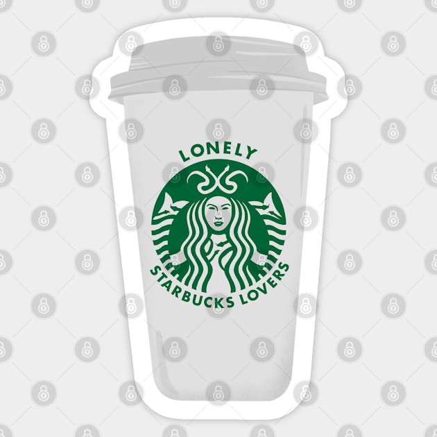 Taylor Swift Starbucks Lovers Sticker