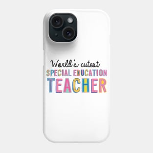 Special Education Teacher Gifts | World's cutest Special Education Teacher Phone Case