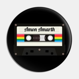 Amon Amarth / Cassette Tape Style Pin