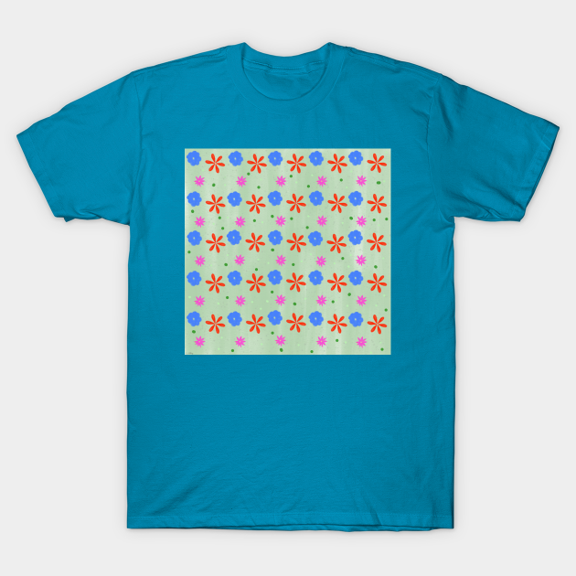 Discover Flowery pattern - Pattern - T-Shirt