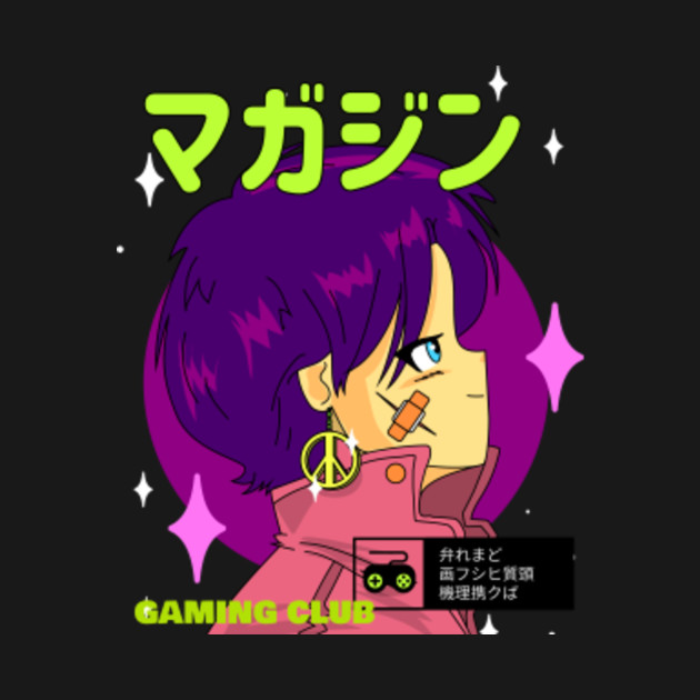 Disover Anime Girl - Anime Girl Face - T-Shirt