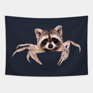 Crab Raccoon Tapestry