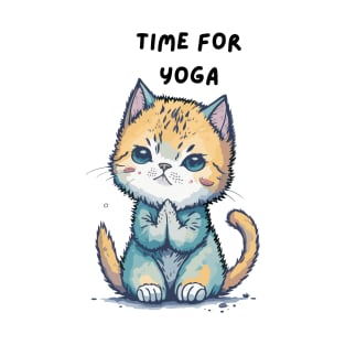 Cat & Yoga T-Shirt