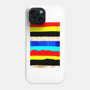 Colourful Horizontal Stripes Phone Case